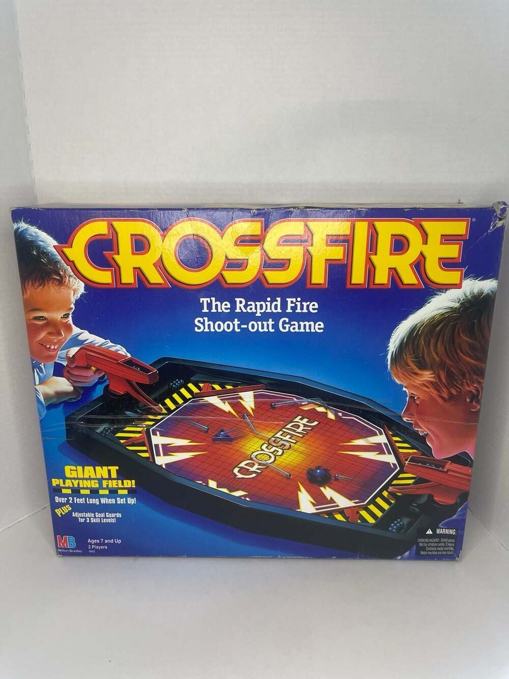 Sealed Milton Bradley Crossfire The Rapid Fire Shoot-Out Game Vintage Board